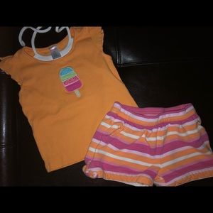 Gymboree Shorts Outfit Set 5T/6